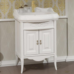 Тумба под раковину 60 Opadiris Лоренцо Z0000011068 белая матовая