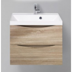 Тумба под раковину 70x45 см Belbagno Marino-700-2C-SO-WO-P Rovere Bianco