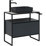 Тумба под раковину 80 Allen Brau Priority 1.31002.AM антрацит матовый