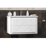 Тумба под раковину 80 Opadiris Луиджи 00-00006179 белая матовая