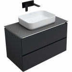 Тумба под раковину 85 Allen Brau Infinity 1.21001.AM антрацит матовый