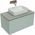 Тумба под раковину 85 Allen Brau Infinity 1.21002.PWM папирус матовый