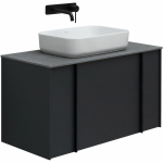 Тумба под раковину 90 Allen Brau Reality 1.32006.AM антрацит матовый