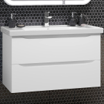 Тумба под раковину 90 Opadiris Элеганс 00-00006896 белая матовая