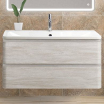 Тумба под раковину 90x45 Belbagno Albano-900-2C-SO-RVB Rovere Vintage Bianco