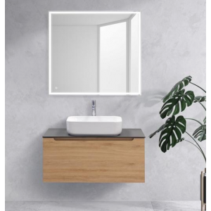  Тумба под раковину 90x47,5 см Belbagno ART-HPL-900-1C-SO-QR Quercia Rossa 