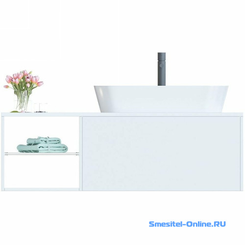 Фото Тумба с раковиной 120 SanVit Оскар R koskar120R белая