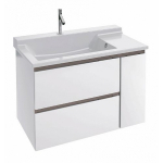  Тумба с раковиной 80x54 cм Jacob Delafon Soprano EXL112-00 + EB1330-N18 белый
