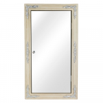  Зеркальный шкаф 45x81 см Migliore Complementi Ml.Com-70.772.Av.Ag серебро новый арт. 21866