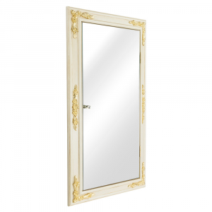  Зеркальный шкаф 45x81 см Migliore Complementi Ml.Com-70.772.Av.Do золото новый арт. 21839