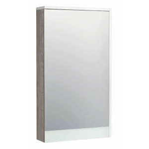 Зеркальный шкаф 46x82 см Aquaton Эмма белый дуб наварра 1A221802EAD80