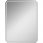 Зеркальный шкаф 55х80 Art&Max Platino AM-Pla-550-800-1D-R-DS-F белый матовый