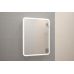 Зеркальный шкаф 60х80 Art&Max Platino AM-Pla-600-800-1D-R-DS-F белый матовый 