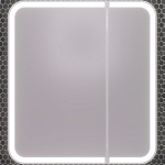 Зеркальный шкаф 90 Opadiris Элеганс 00-00006882 белый матовый