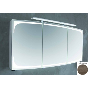  Зеркальный шкаф с подсветкой 140x70 cм Puris Classic Line дуб трюфель S2A431439(186)