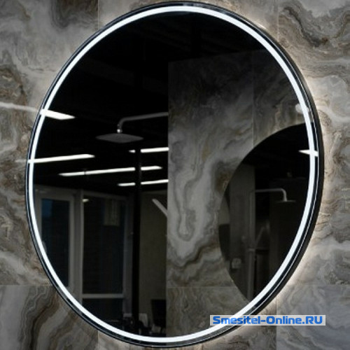 Фото Зеркало 100х100 Armadi Art Rombo 545-100-B черный