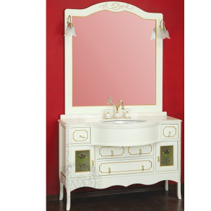  Зеркало 107x117 см Migliore Malaga Ps.Mlg-Sp107.Ado Avorio Dorato