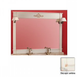 Зеркало 160х120 см Migliore Kantri Decape SabbiaPS.KNR-SP160.DS