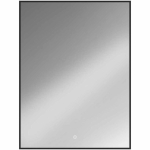 Зеркало 50х70 Vincea VLM-3VN500B черное, c сенсорным выключателем и диммером 