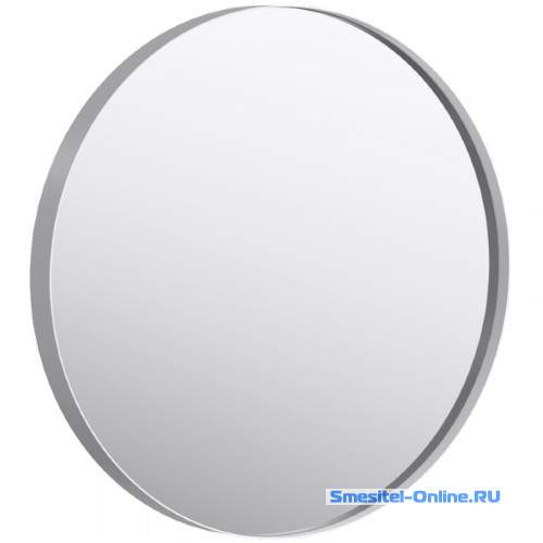Фото  Зеркало 60 см в металлической раме Aqwella RM цвет белый RM0206W