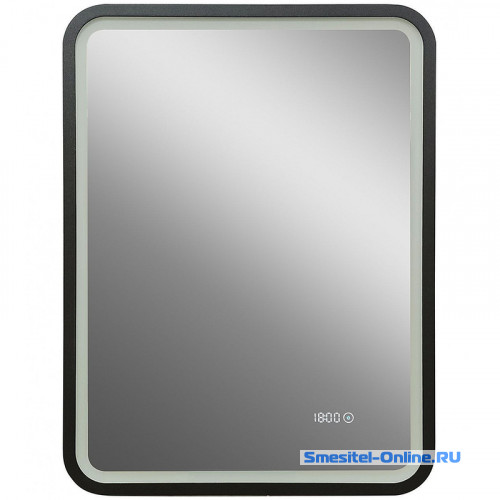 Фото Зеркало 60х80 Art&Max Genova AM-Gen-600-800-S-F-Т с подсветкой и сенсорным выключателем