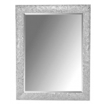  Зеркало 75x95 см Boheme Linea белый-серебро 535 