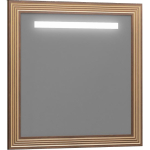 Зеркало 80 Opadiris Карат Z0000004322 орех антикварный, золото