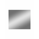 Зеркало 80х80 Art&Max Perugia AM-Per-800-800-DS-F с подсветкой и сенсорным выключателем