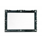  Зеркало 82x62 см Migliore Complementi Ml.Com-70.504.Nr.Ag черный глянец серебро