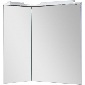 Зеркало Aquanet Корнер 88 L белый 88x111,3 см 00158820
