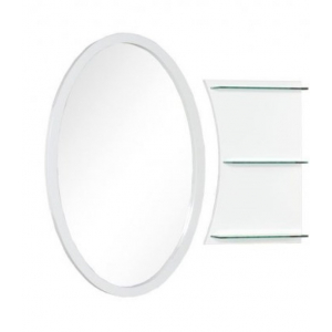 Зеркало Aquanet Опера  70 белый 70x110 см 00169607