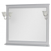 Зеркало Aquanet Валенса 110 белый краколет серебро 112x100 см 00180149 