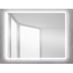  Зеркало с подсветкой 100x80 см Belbagno SPC-MAR-1000-800-LED-BTN 