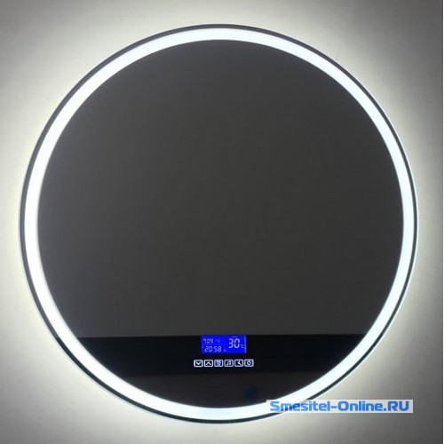 Фото Зеркало с подсветкой 70 Belbagno SPC-RNG-700-LED-TCH-RAD, 12W, 220-240V