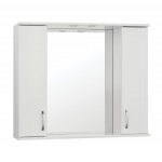Зеркало-шкаф 100x83 см Style Line Панда 100/С белый ЛС-00000239