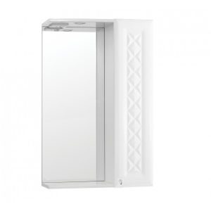  Зеркало-шкаф 50x86 см Style Line Канна 50/С Люкс белый ЛС-00000293