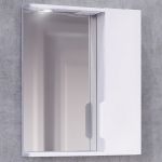 Зеркало-шкаф 60x70 см Jorno Moduo Slim Mod.03.60/W 
