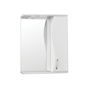 Зеркало-шкаф 65x83 см Style Line Панда 60/С белый ЛС-00000131