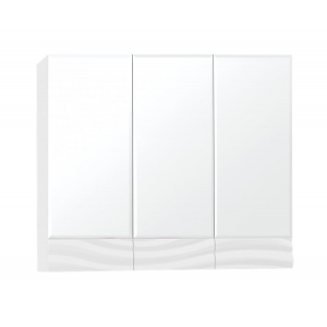 Зеркало-шкаф 80x70 см Style Line Вероника 80 Люкс белый ЛС-00000057