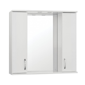 Зеркало-шкаф 80x83 см Style Line Панда 80/С белый ЛС-00000125