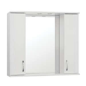 Зеркало-шкаф 90x83 см Style Line Панда 90/С белый ЛС-00000133