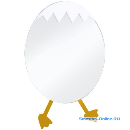 Фото   Зеркало 75х55 Яйцо  Creavit Ducky  DC30035-B