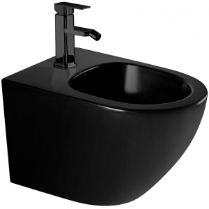 Биде Abber Bequem AC1150MB черное матовое Биде Abber Bequem AC1150MB черное матовое