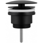 Донный клапан Abber AF0012B черный матовый