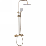Душевая система Abber Emotion AF8816G золото матовое