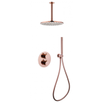 Душевая система Abber Wasser Kreis AF8121RG розовое золото 