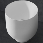 Раковина 40х40 Abber Stein AS2618 белая матовая