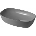 Раковина 60.5х39 Abber Rechteck AC2206MG серая матовая