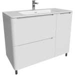 Тумба с раковиной 100 Iddis Edifice EDI10WFi95K белая