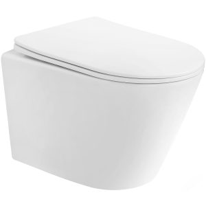 Унитаз Abber Bequem AC1102T белый, с сиденьем микролифт